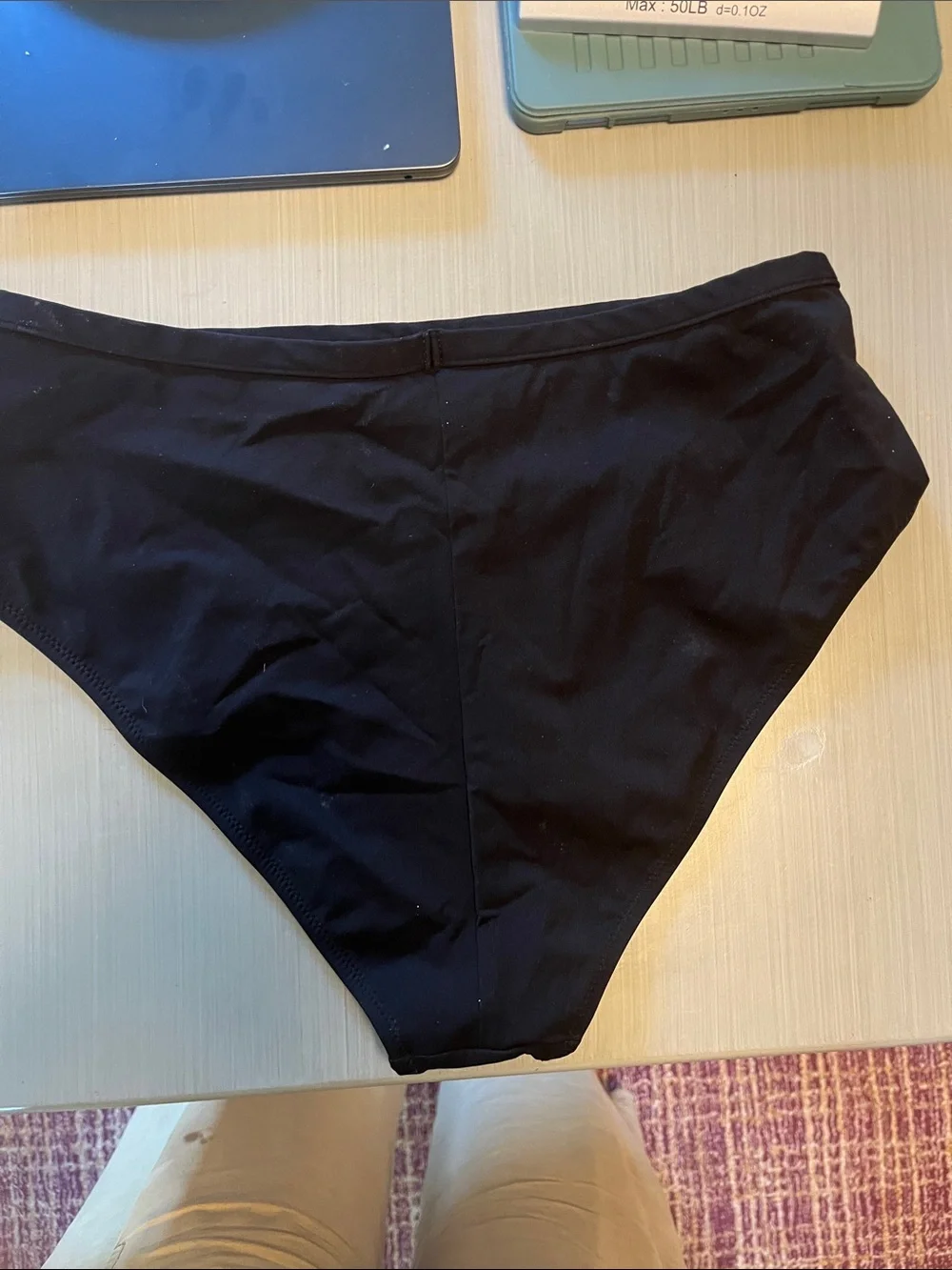 Reformation Swim Bottom Black Sz XL